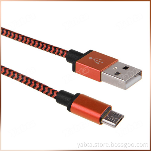 2015 New Aluminum Connector Braided IOS9 USB Sync Charging Cable For Iphone 6S